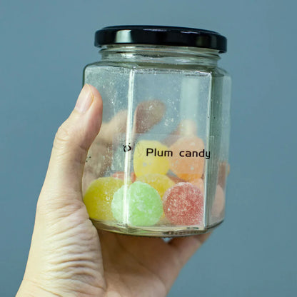 3 Rolos transparentes para cápsulas