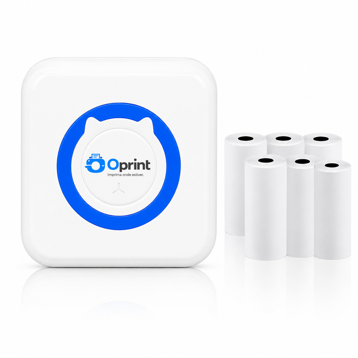 Oprint™ Mini Impressora Portátil Bluetooth Sem Tinta
