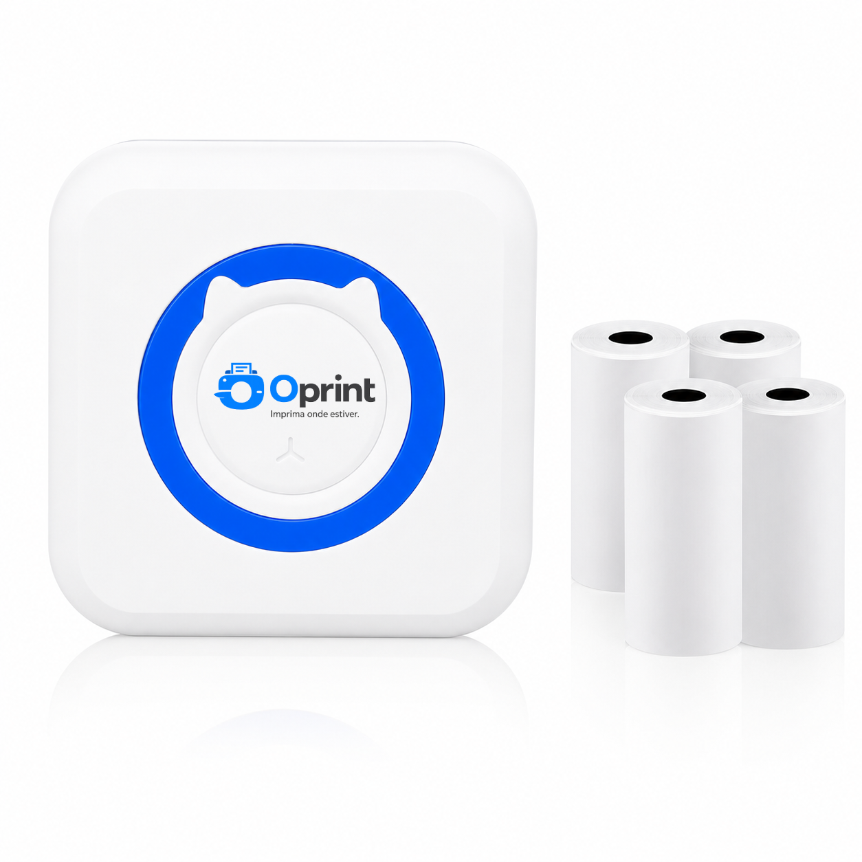 Oprint™ Mini Impressora Portátil Bluetooth Sem Tinta